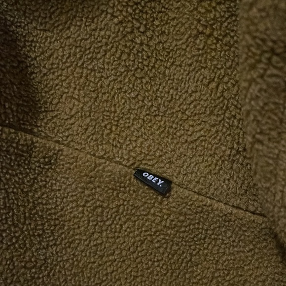 OBEY Fleece 3/4 ZIP - Picture 11 of 11